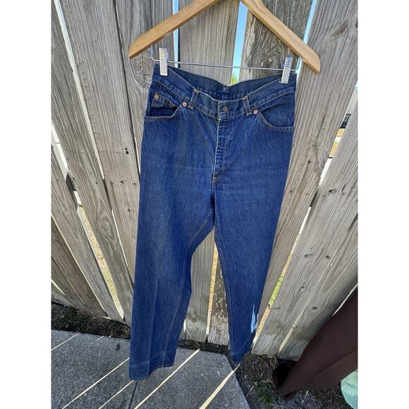 Rare Vintage 70s White Label Levi’s High Waist Jeans 29” Waist - Picture 3 of 9